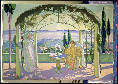 Verkündigung in Fiesole, 1919 von Maurice Denis